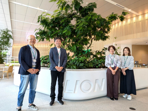 ライオン：らしさが光るオフィスで。見つけるのが楽しい自分だけの「マイベスト」