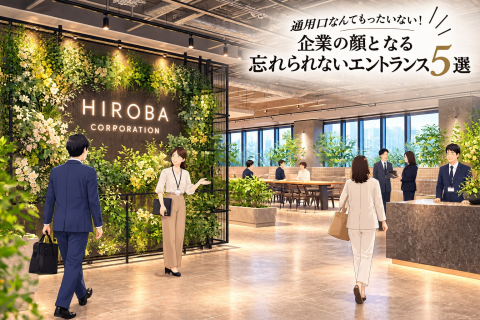 ★もう一度見てみたい特集★通用口なんてもったいない！企業の顔となる忘れられないエントランス5選